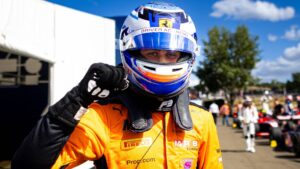 Tuukka Taponen i MP Motorsports Formel 3-bil under säsongen 2026.